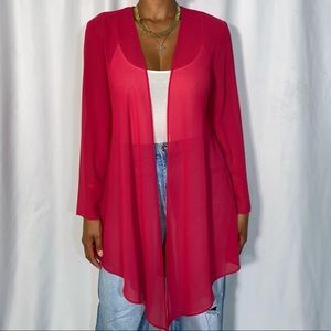 Vintage Brownstone Studio Sheer Cardigan (size 12)